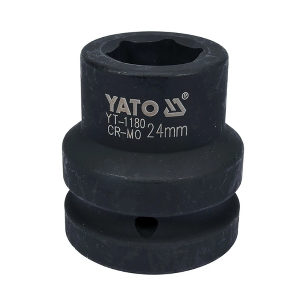 cheie-tubulara-impact-24-1-scurta-yt-1180-yato.webp Tubulară de impact YATO, 24 mm, 1", YT-1180 - imagine 1