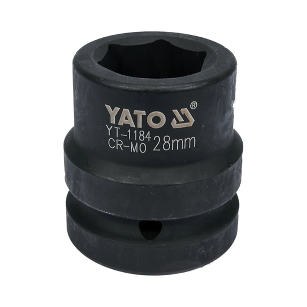 cheie-tubulara-impact-28-1-scurta-yt-1184-yato.webp Tubulară de impact YATO, 28 mm, 1", YT-1184 - imagine 1