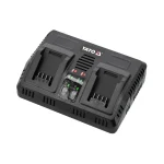 Încărcător dublu pentru acumulatori Li-Ion 18 V, 2.2 A, YATO, YT-828499 - imagine 2