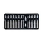 Set biți 40 piese HEX, Spline și Torx, YT-0400, YATO - imagine 2