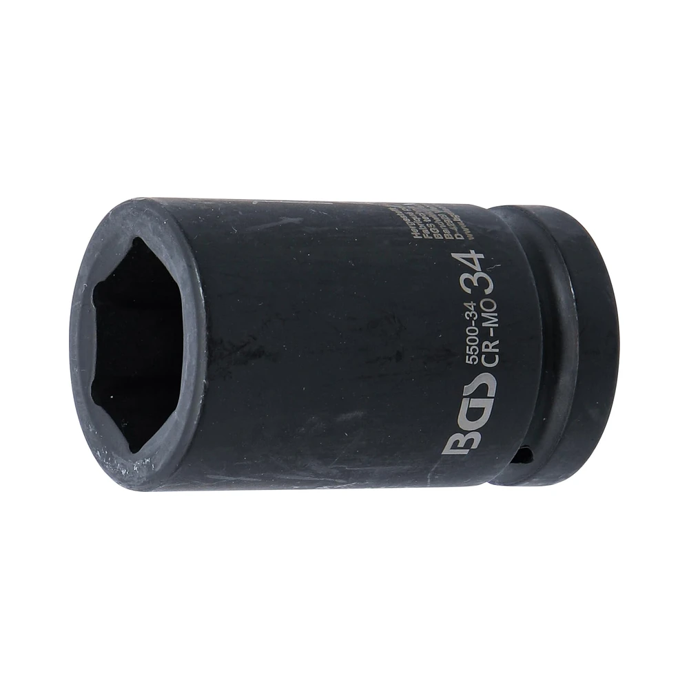 tubulară lungă de impact, 25 mm, 1, 5500-34, BGS 1 Tubulară lungă de impact BGS, 25 mm, 1", 5500-34 - imagine 1