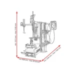 Mașină superautomată de dejantat, Cormach, CM 1200 BB - imagine 2