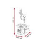 Mașină automată de dejantat pentru anvelope Run Flat și Low Profile, Cormach, Ligro – Ligro GT - imagine 2