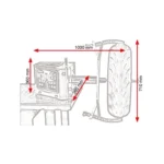 Mașină compactă de echilibrat roți moto, Cormach, Bench Moto MEC - imagine 2