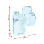 Mașină de echilibrat roți, Cormach, New MEC 110 - imagine 2