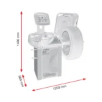 Mașină de echilibrat roți cu sonar, Cormach, New MEC 22 Sonar - imagine 2