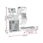 Mașină de echilibrat roți cu sonar, Cormach, New Touch MEC 822VDL Sonar - imagine 2