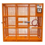 Cușcă automată de siguranță pentru umflare anvelope camion, autobuz și OTR, 198 cm, Martins, MIC-AUHD-78 - imagine 2
