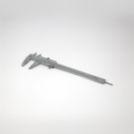 Șubler mecanic cu tijă de adâncime, 0–150 mm, PROAX - imagine 4