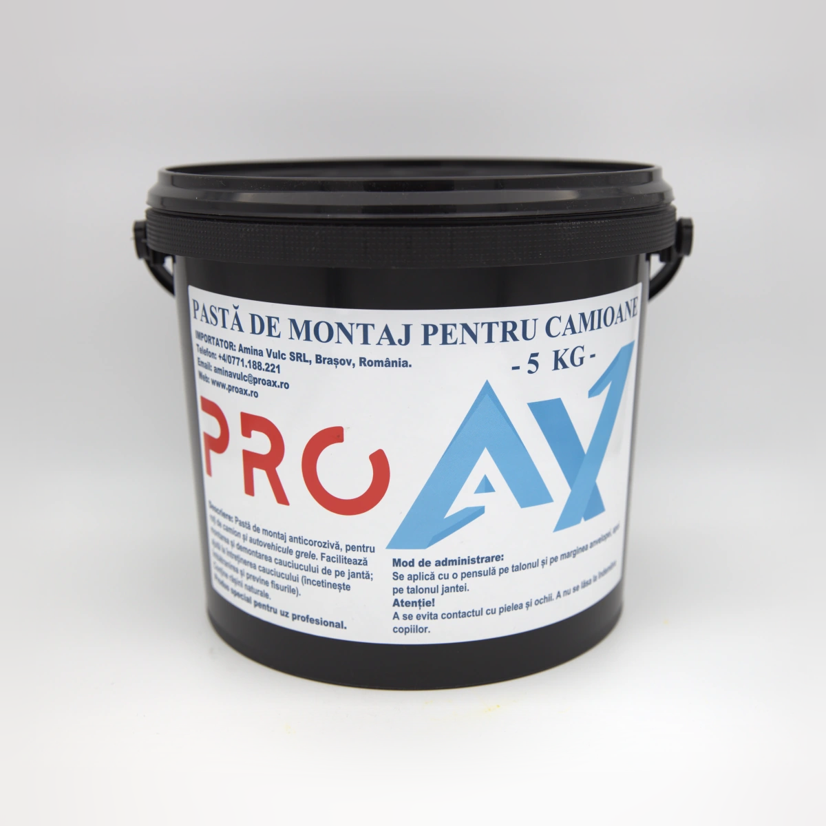 prx00739-pasta-montaj-neagra-proax-5-kg-01 Pastă montaj anvelope neagră, 5 kg, PROAX - imagine 1