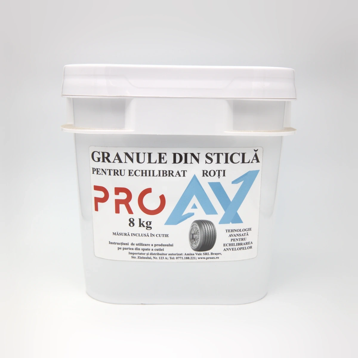 prx02094-granule-echilibrat-roti-proax-premium-8-kg-alb-gran-mica-01-cadru-extins Granule pentru echilibrarea roților, granulație mică, 8 kg, PROAX - imagine 1